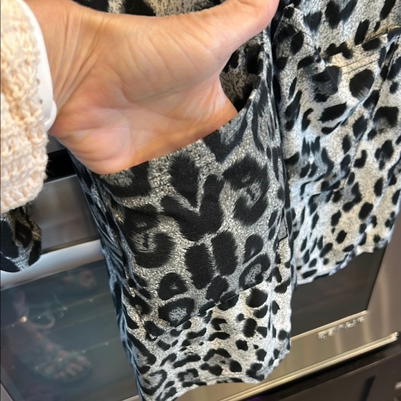 Leopard Print Women's Cardigan - Picture 2 of 6